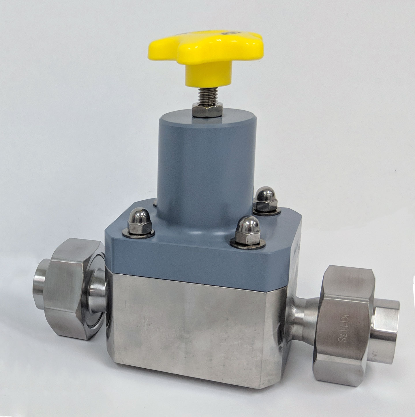 Top Valve Union Connection Valve in Stainless Steel
